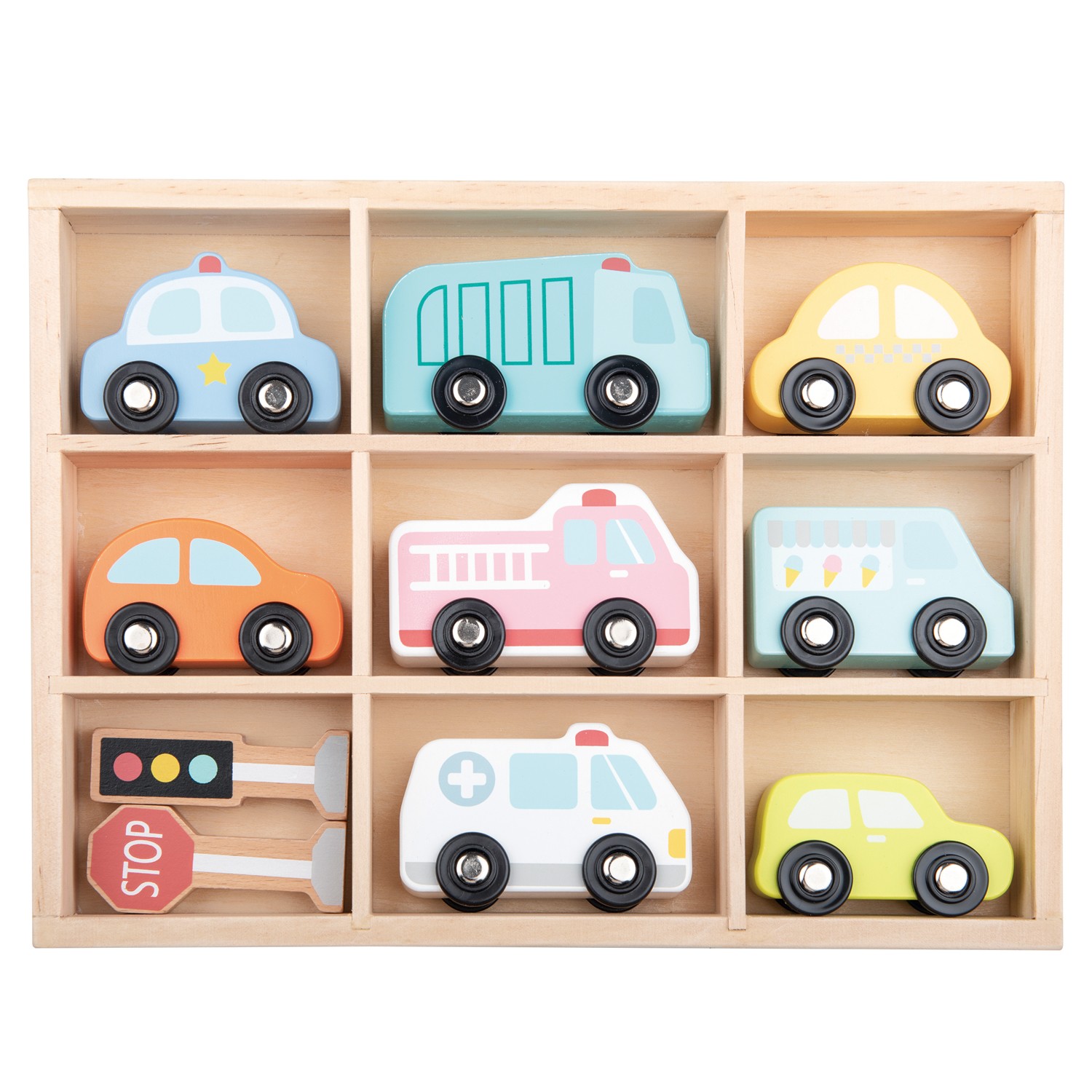 lelin wooden bus