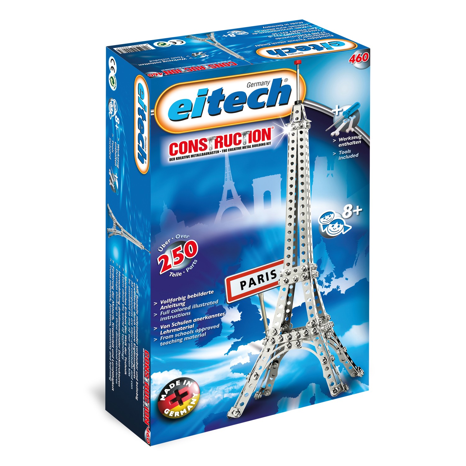 Eitech Construction Paris Eiffel Tower New Classic Toys