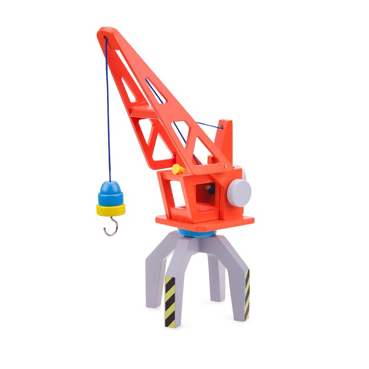 plastic toy crane