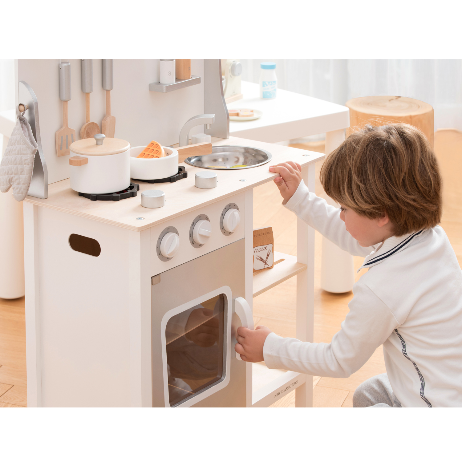 little tikes play kitchen with attached grill